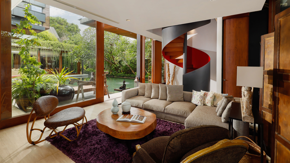Villa Svarga - Relaxing living area